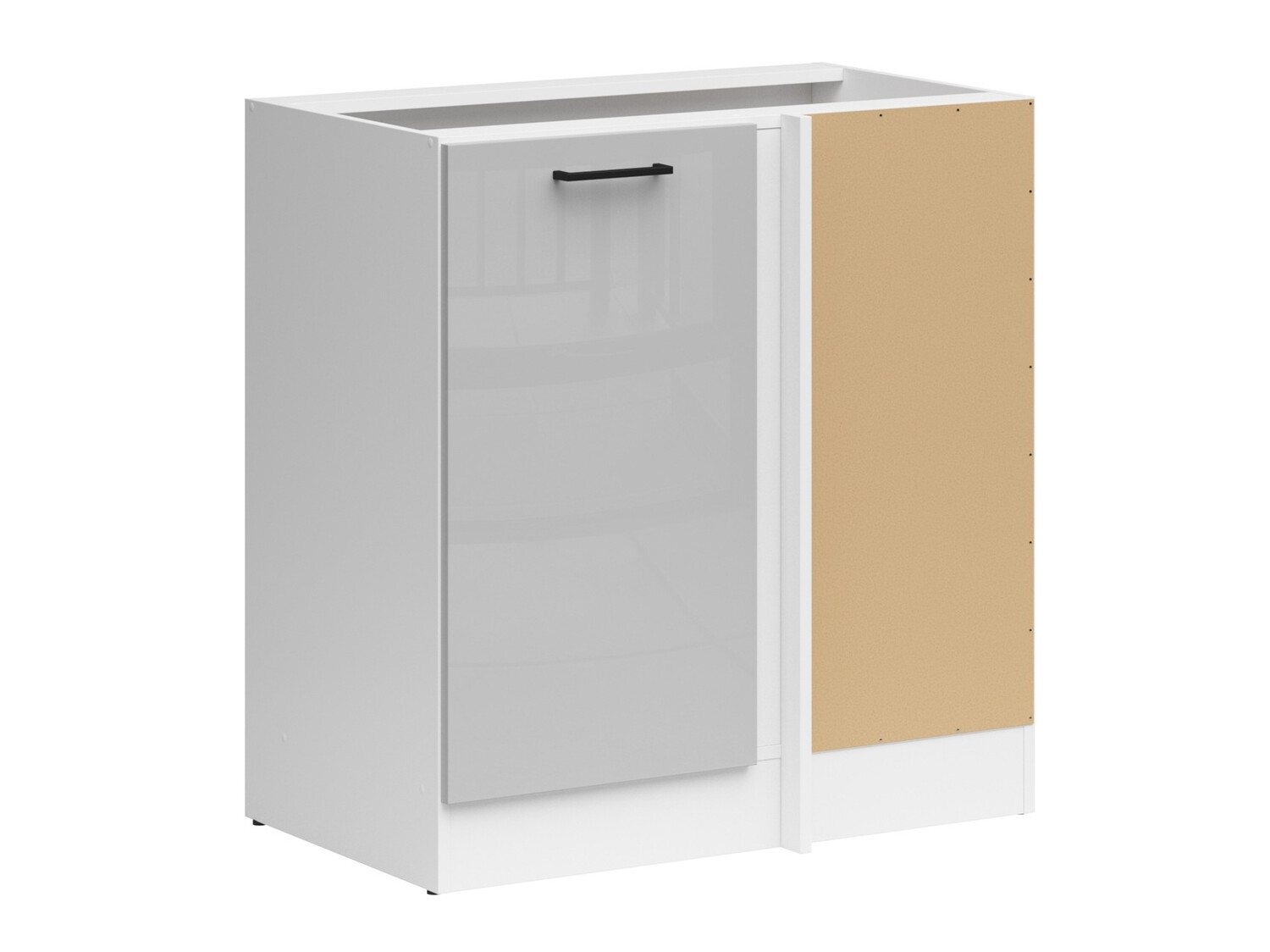 Modularna kotna omarica Line Grey 101