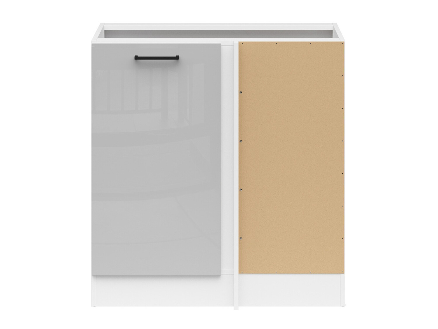 Modularna kotna omarica Line Grey 101