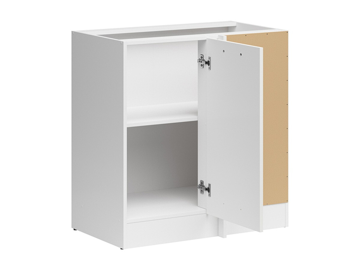 Modularna kotna omarica Line White 101