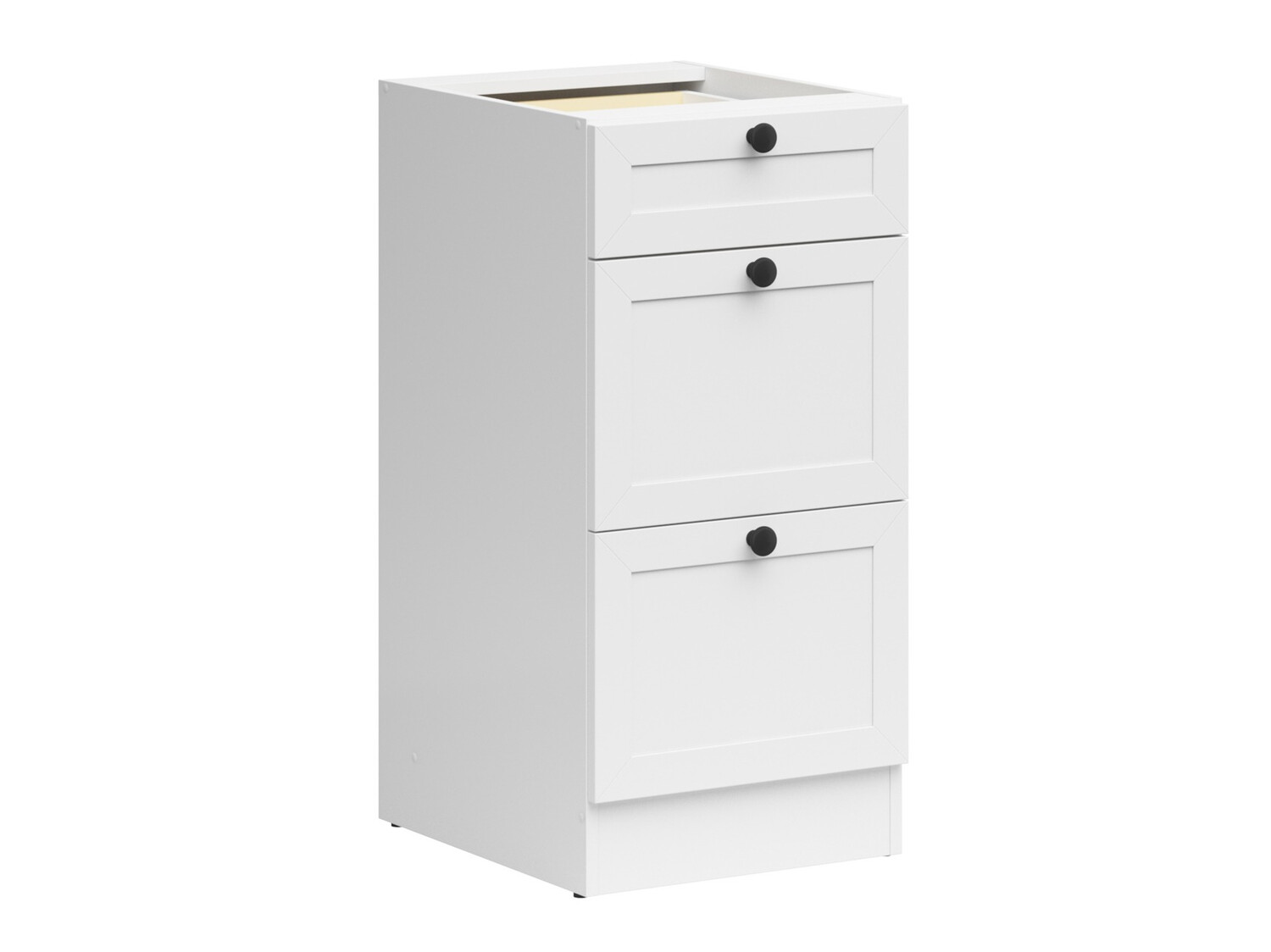 Modularna omarica s predali Classic White 102