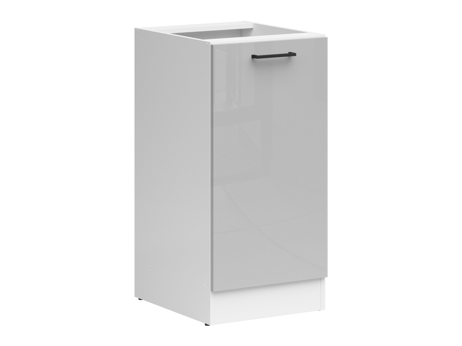 Modularna omarica z vrati Line Grey 100