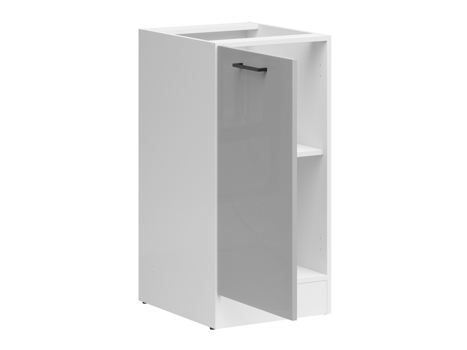 Modularna omarica z vrati Line Grey 105