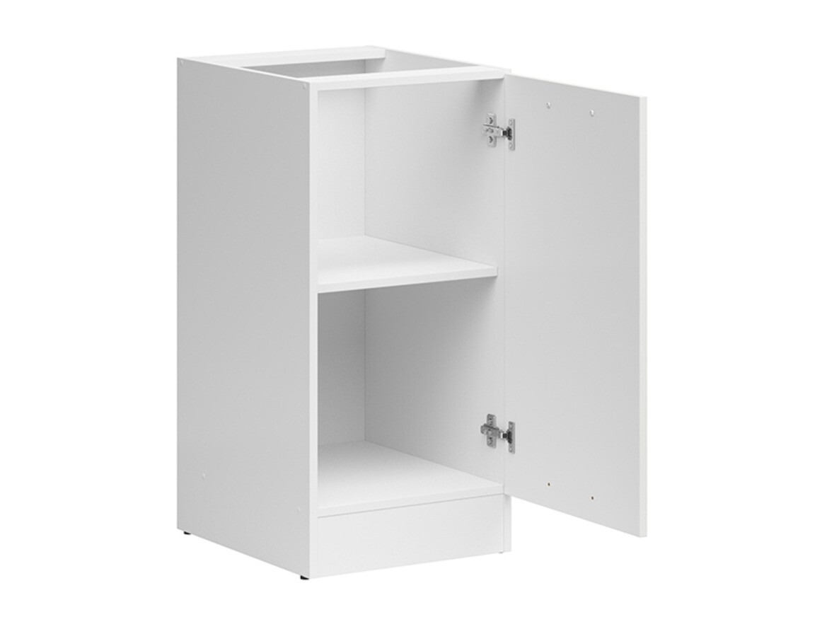 Modularna omarica z vrati Line White 100