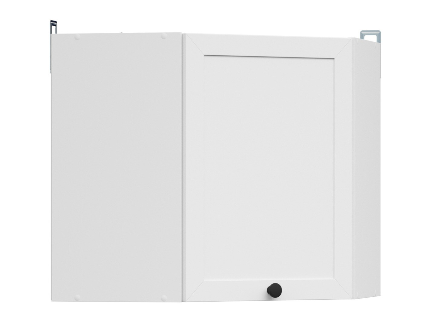 Modularna kotna stenska omarica Classic White 106