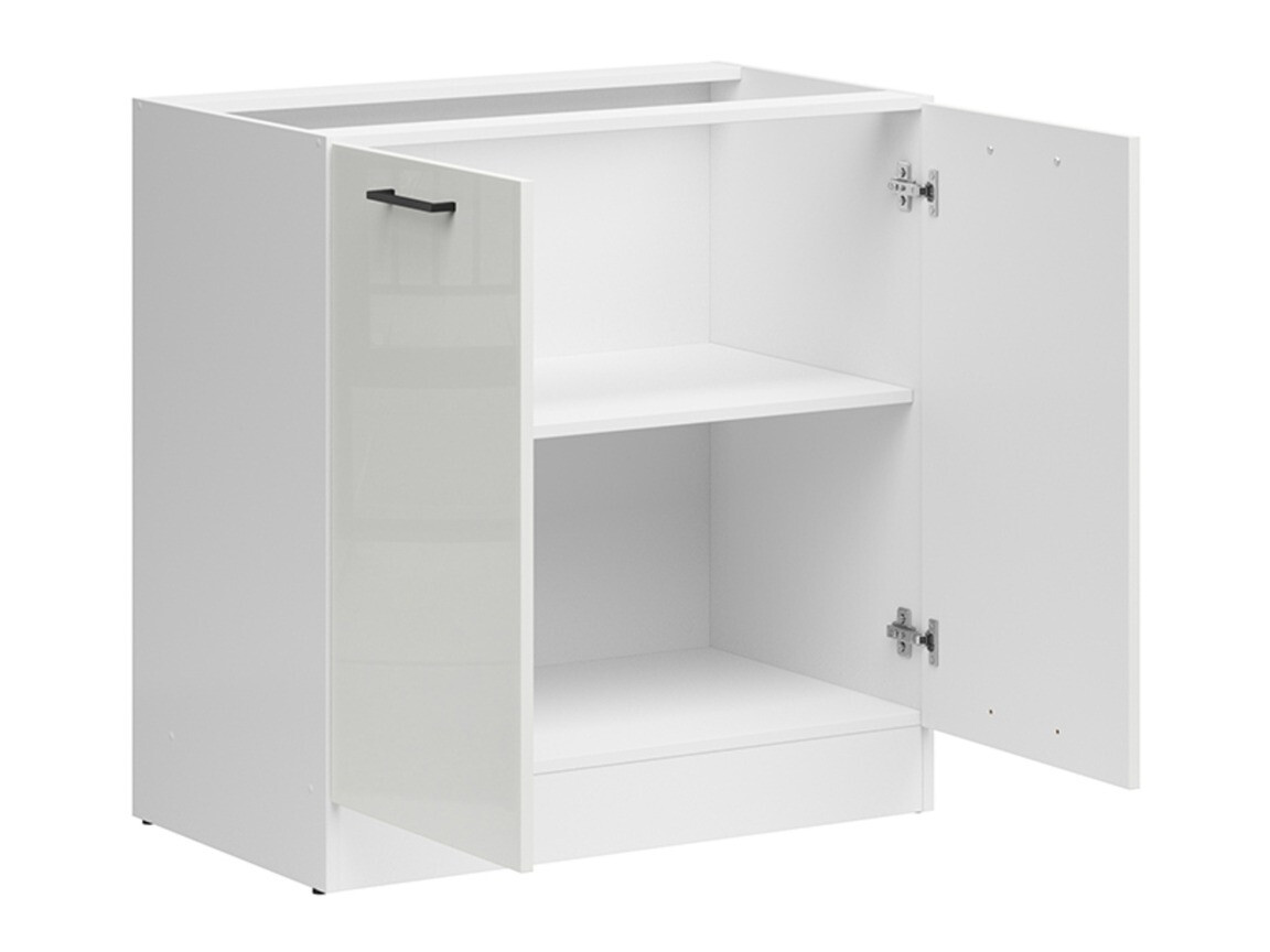 Modularna omarica z vrati Line White 108