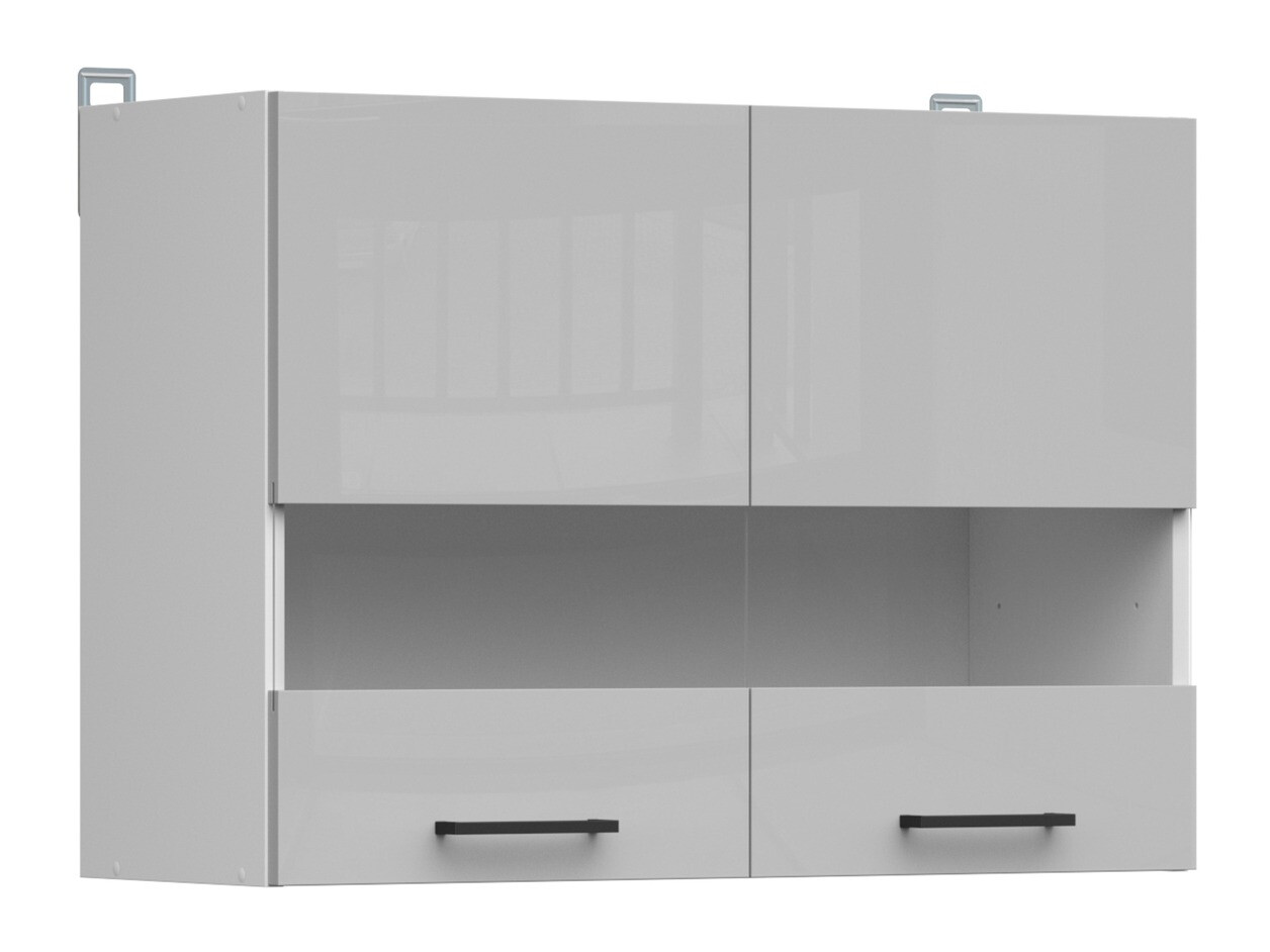Modularna stenska omarica Line Grey 107