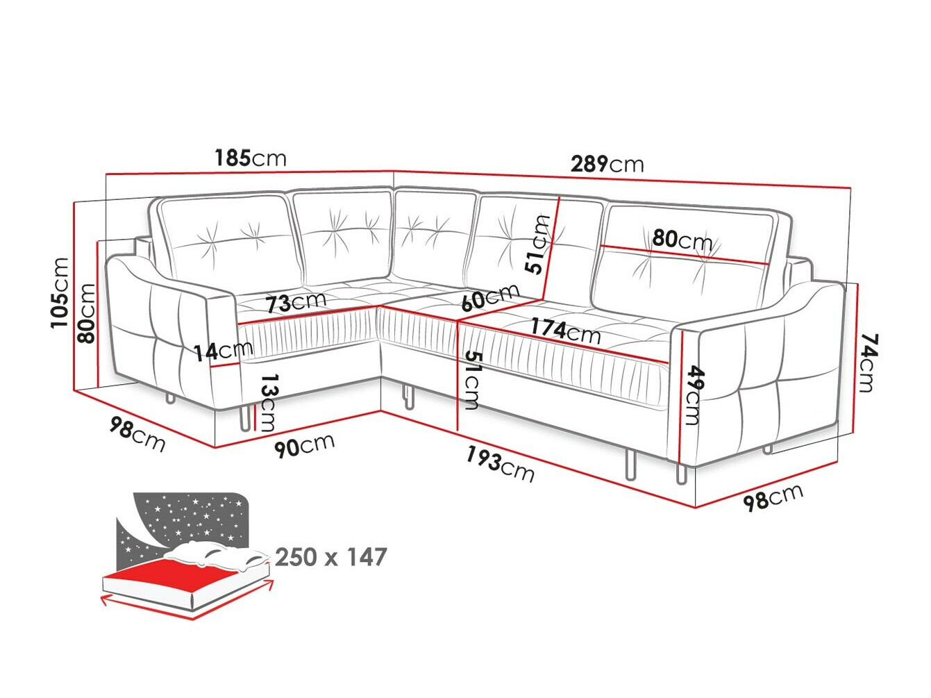 Kotna garnitura Kingsport 115 (Kronos 19)