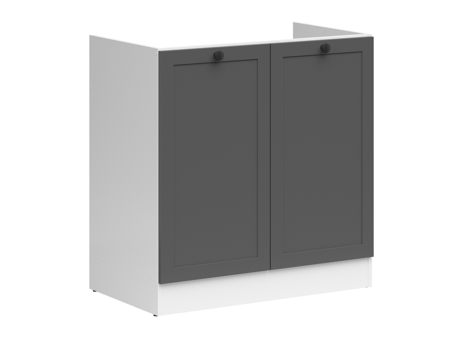 Modularna omarica za pomivalno korito z vrati Classic Grey 115