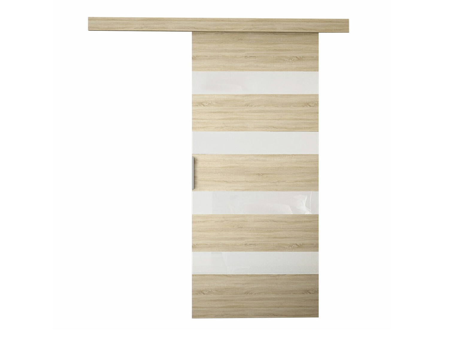 Drsna vrata Closico 173 (Sonoma hrast + Bela)