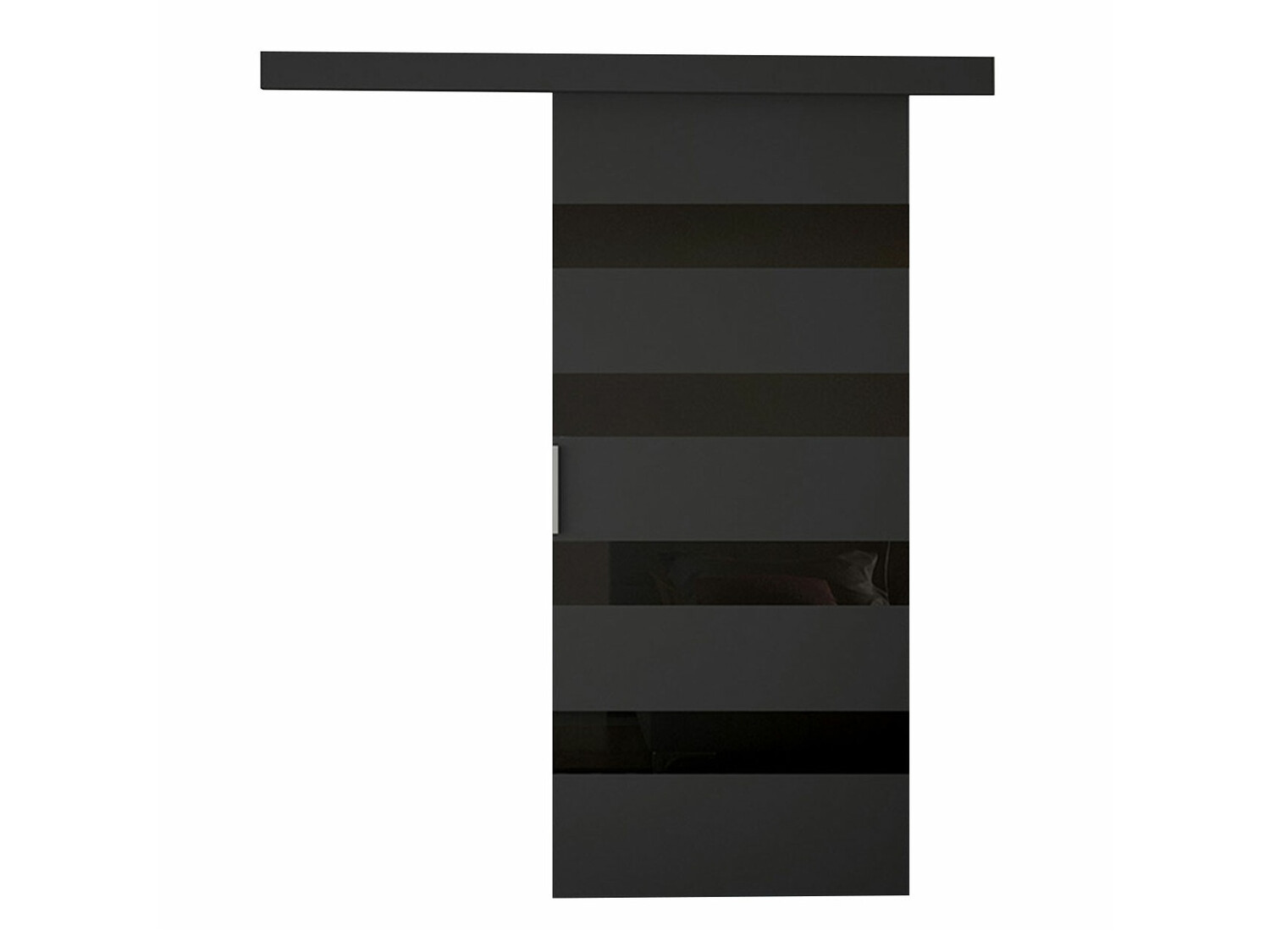 Drsna vrata Closico Materia V (Črna)