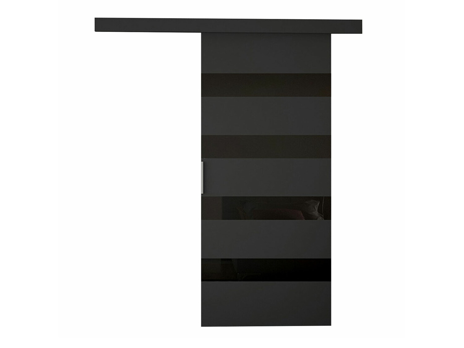 Drsna vrata Closico Portalis V (Črna)