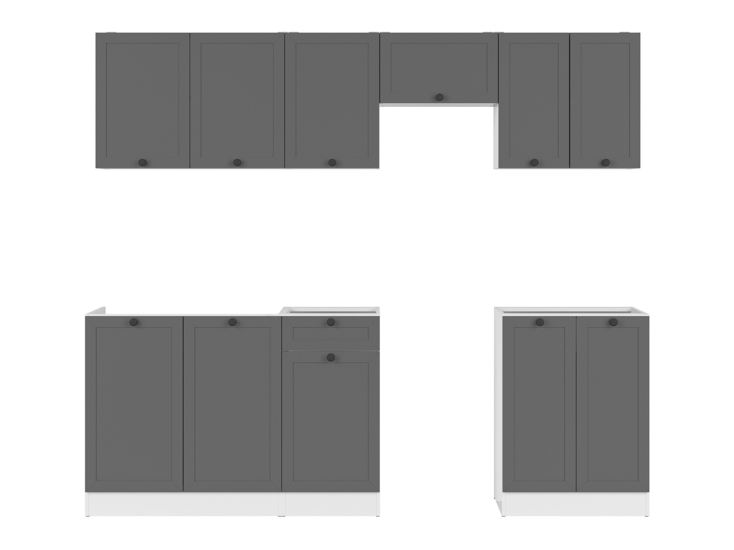 Modularni kuhinjski komplet Classic Grey 119