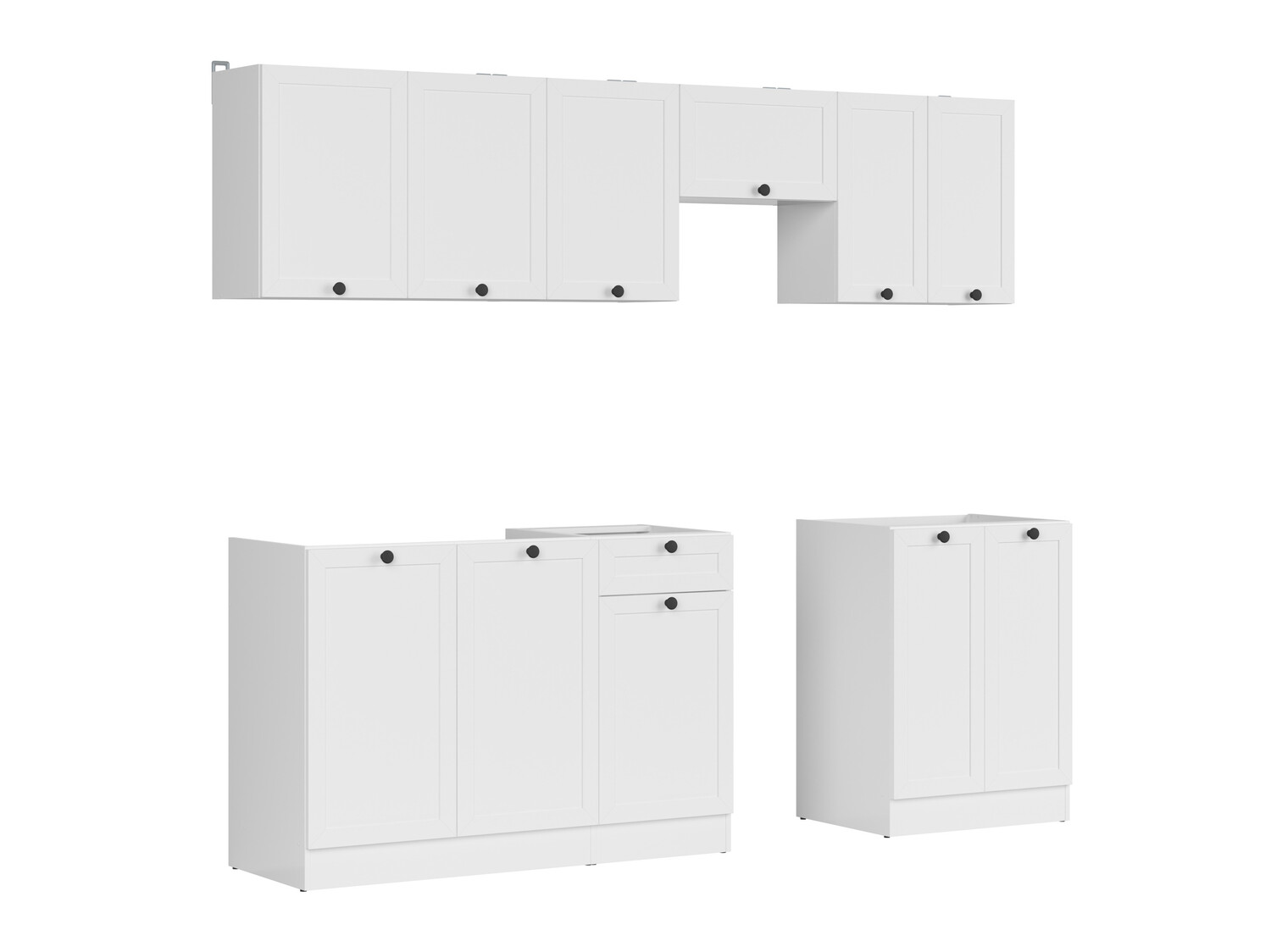 Modularni kuhinjski komplet Classic White 120