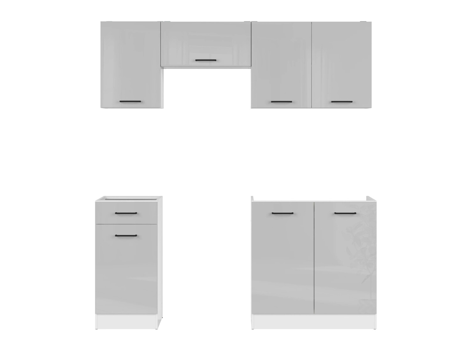 Modularni kuhinjski komplet Line Grey 118