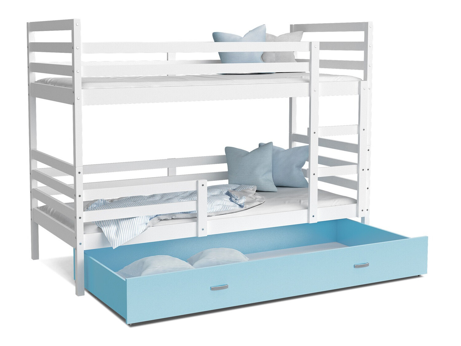 Dvonadstropna postelja Aurora 109 (Bela)