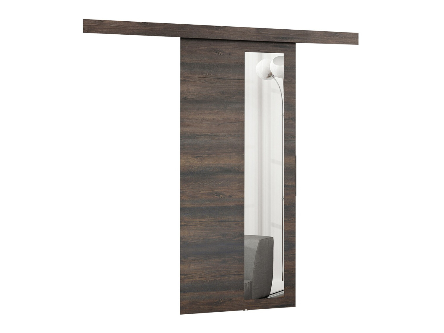 Drsna vrata Dover 129 (Temni jasen)