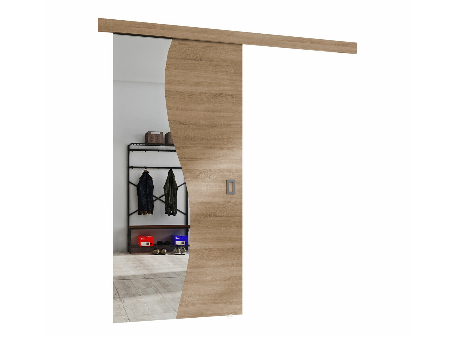 Drsna vrata Dover 150 (Sonoma hrast)