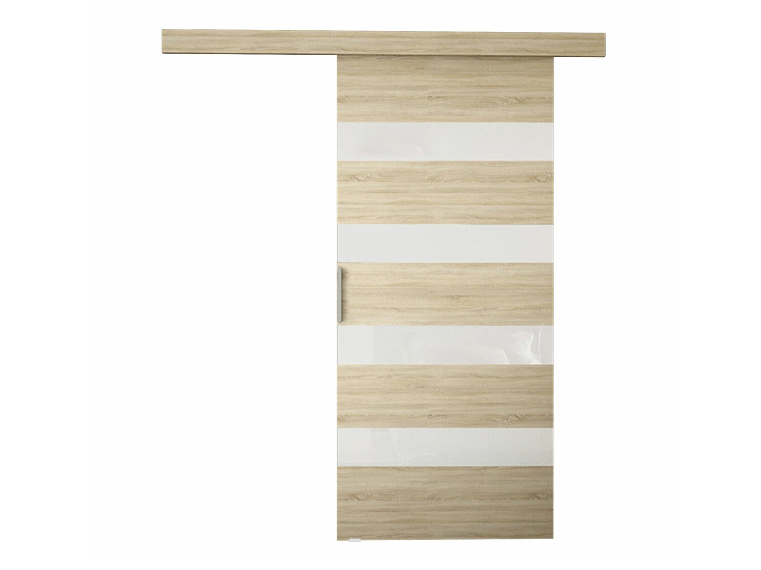 Drsna vrata Closico Fundus V (Sonoma hrast + Bela)