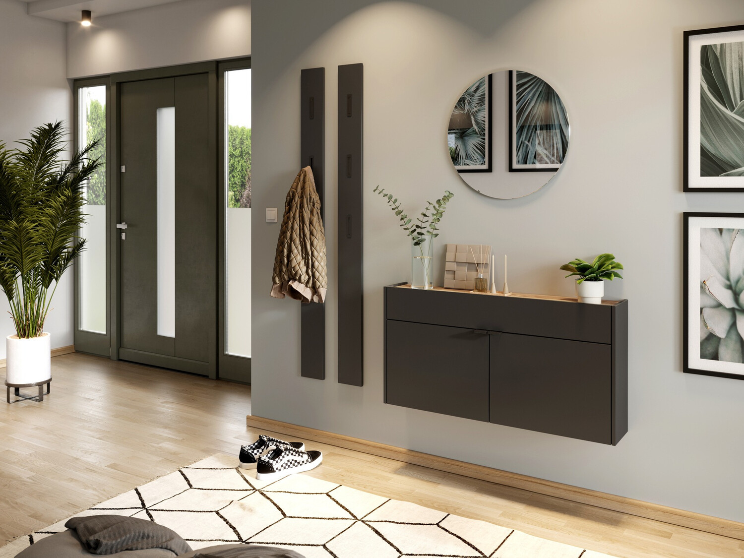 Obešalnik Cirsale 100 (Grafit)