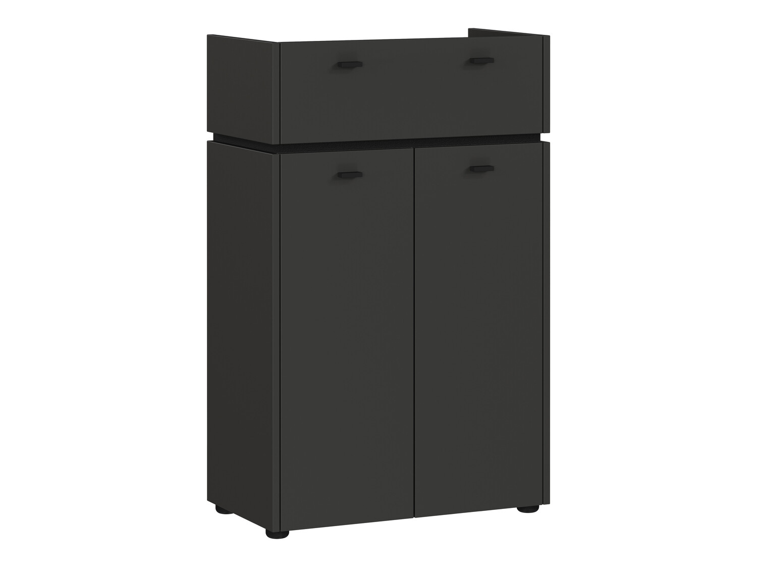 Prostostoječa Kopalniška omarica Larsalu 101 (Grafit)