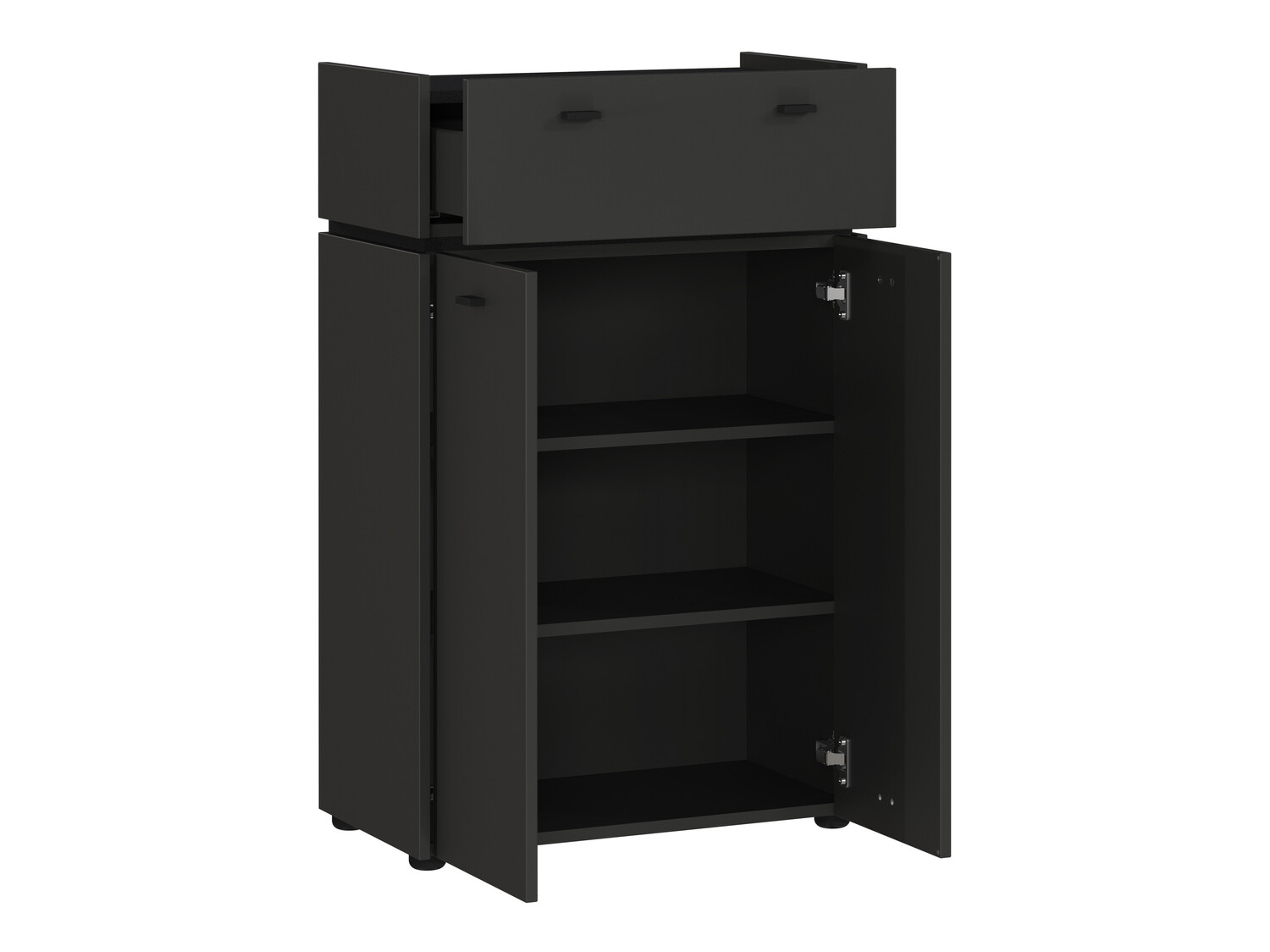 Prostostoječa Kopalniška omarica Larsalu 101 (Grafit)