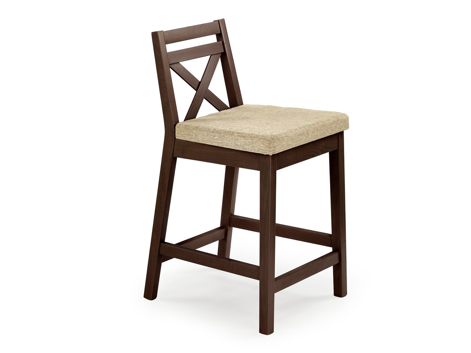 Srednje visok barski stol Houston 315 (Oreh + LARS 07)