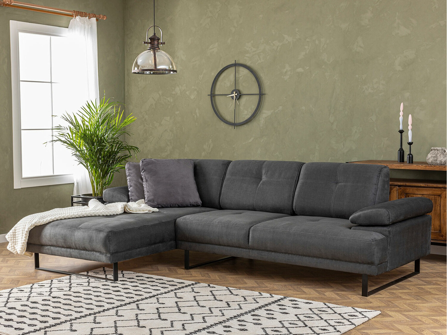 Kotna garnitura Altadena 141 (Antracit)