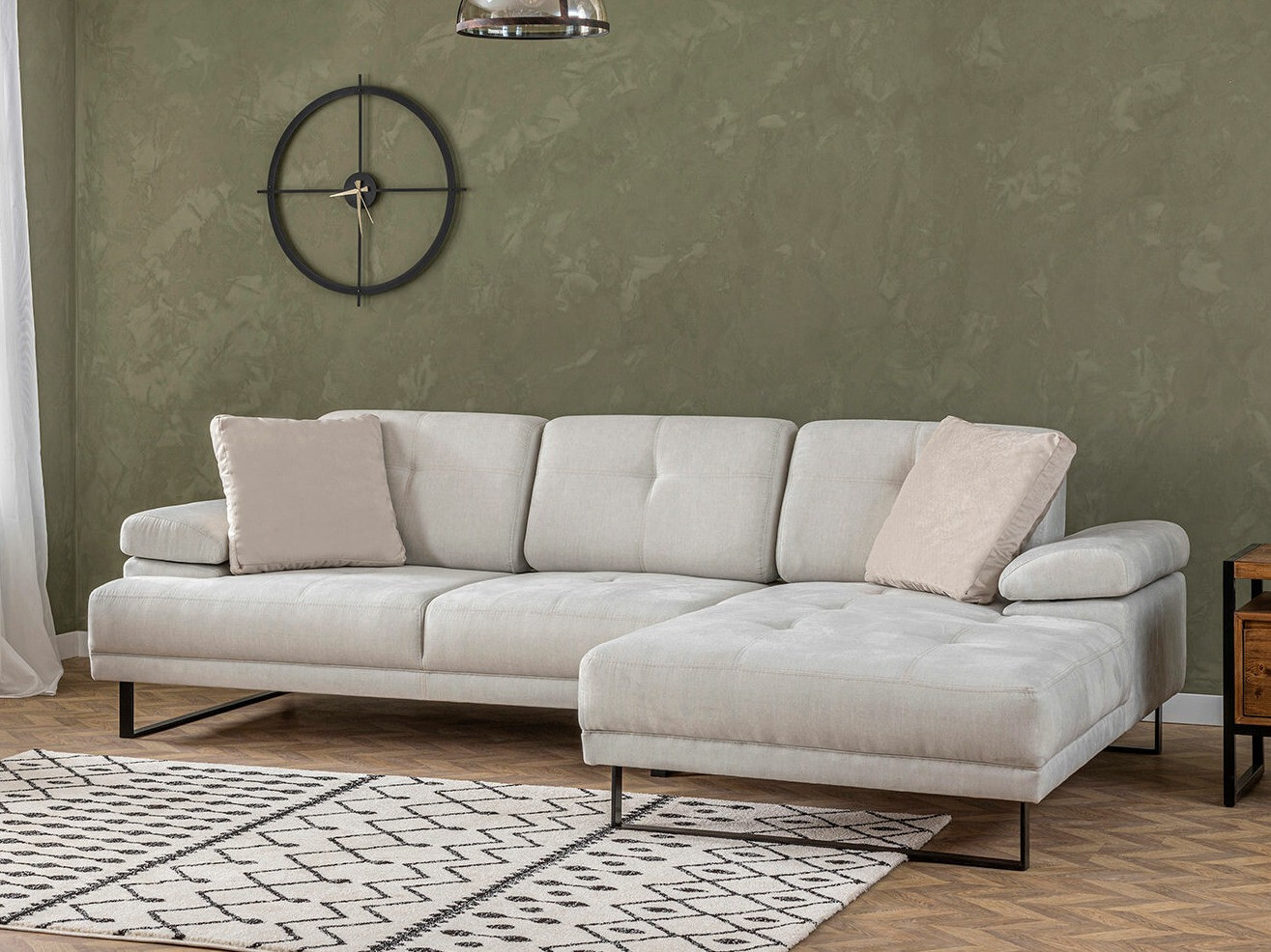 Kotna garnitura Altadena 141 (Krema)