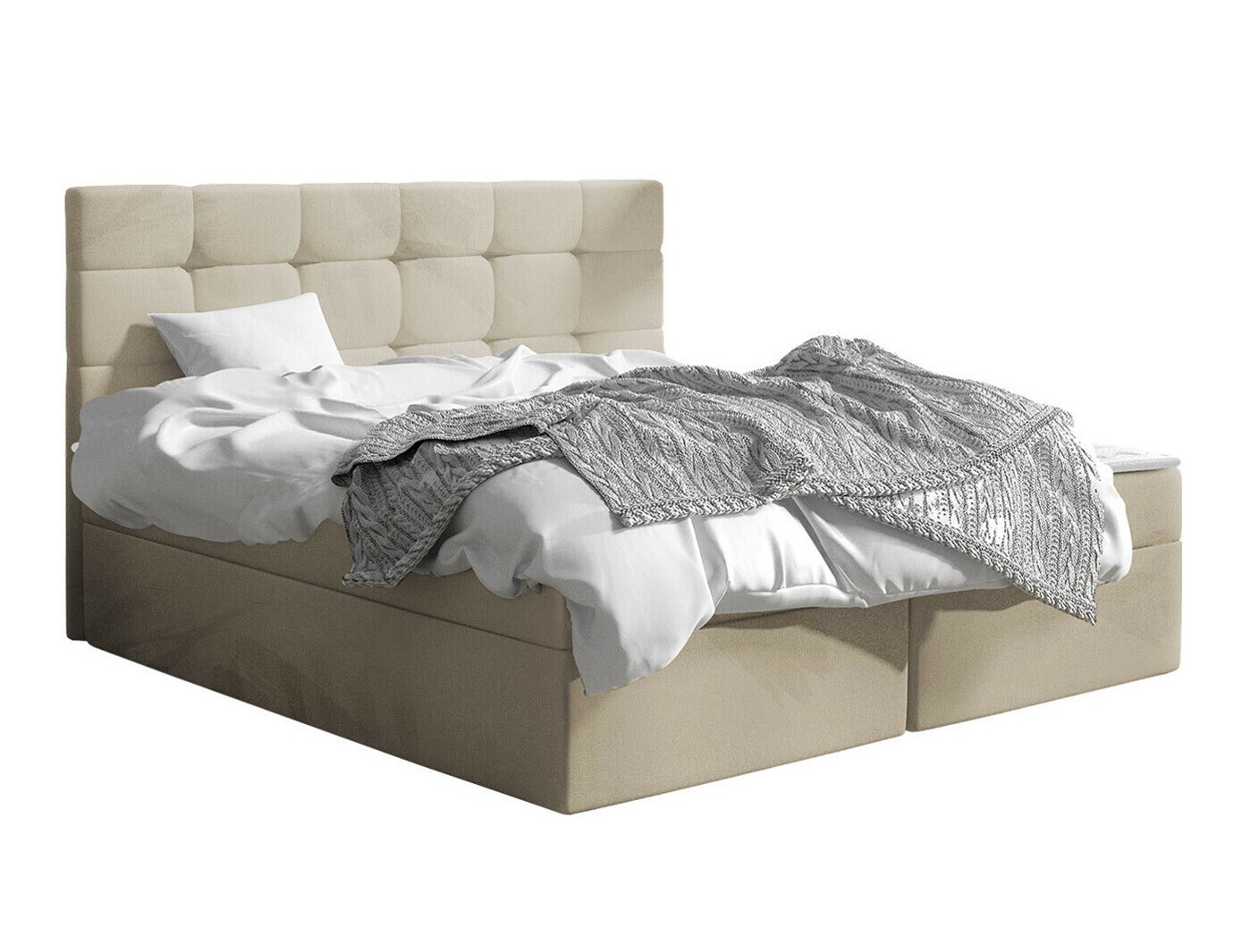 Boxspring postelja Comfivo 196 (Manila 02)