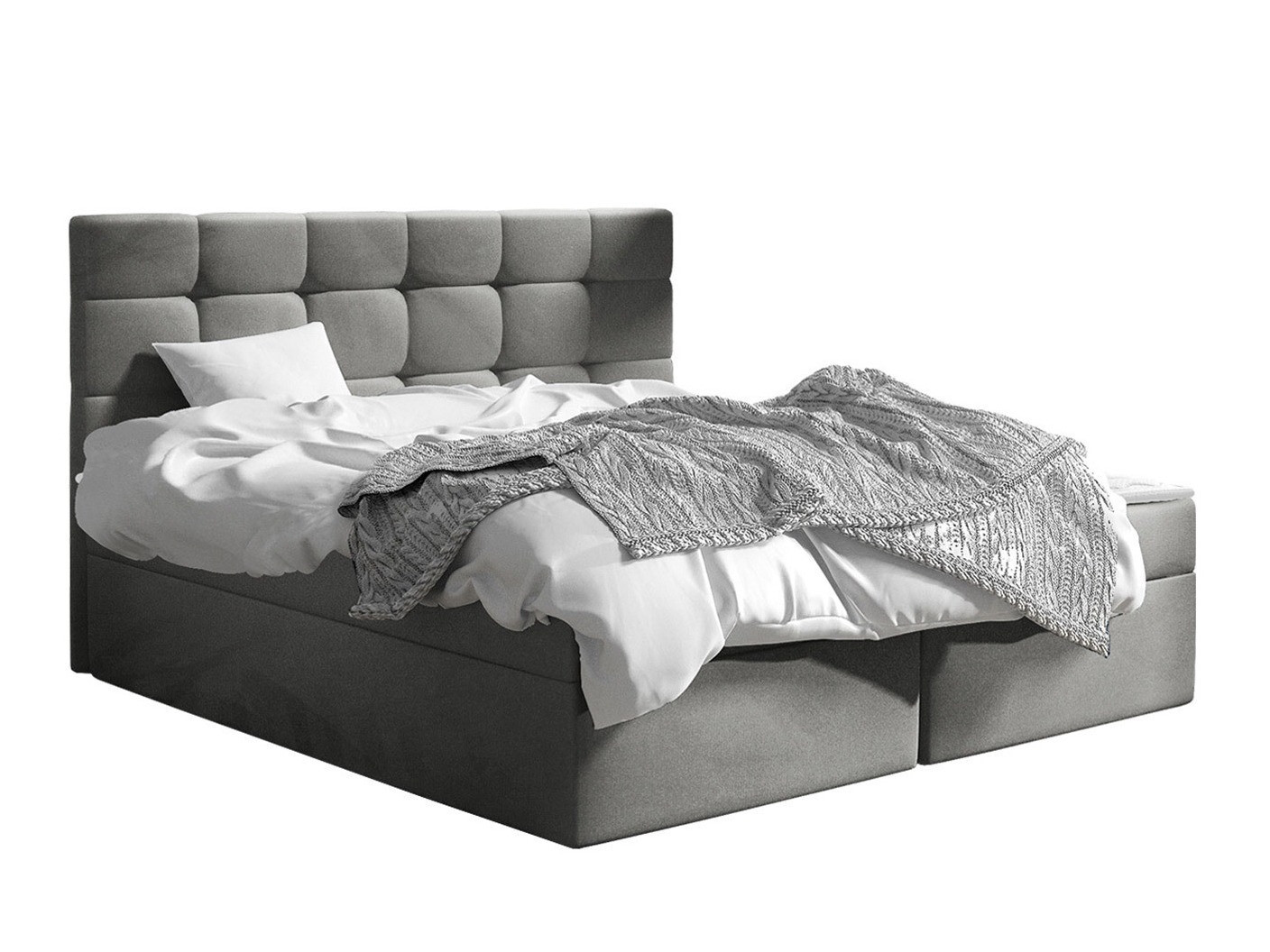 Boxspring postelja Comfivo Osculum I (Manila 16)