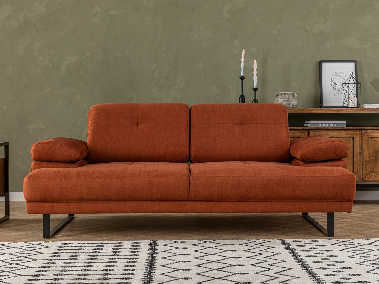 Kavč Altadena 158 (Oranžna)