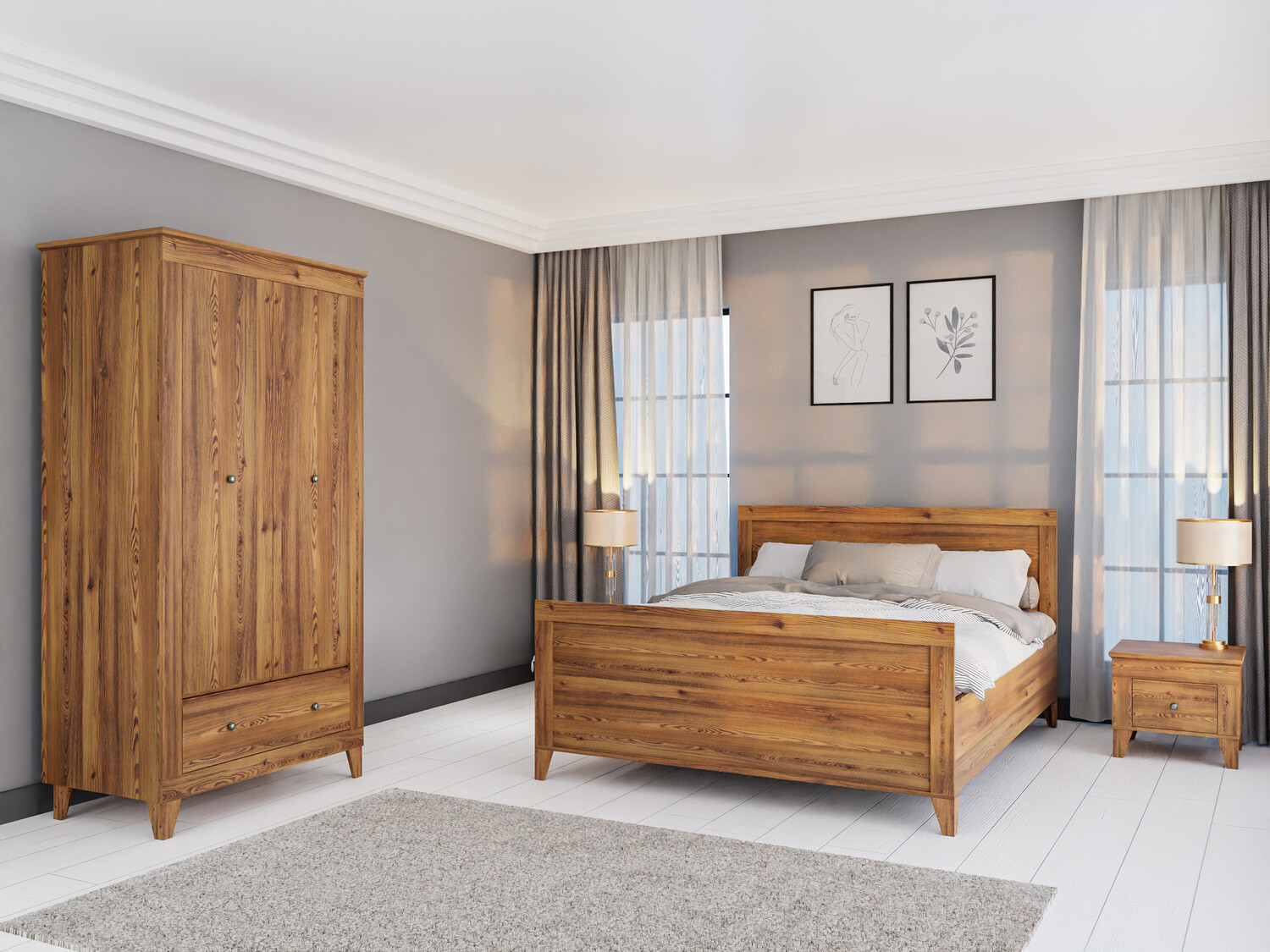 Komplet spalnic Lirmora 126