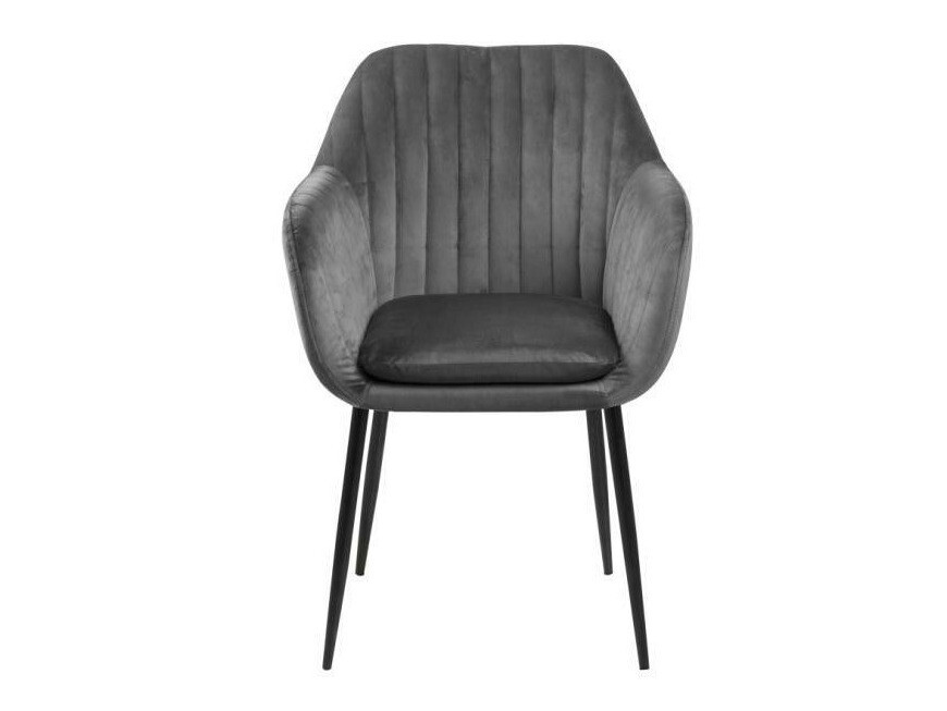 Jedilniški komplet Norsica 513 (Temno siva + Črna)