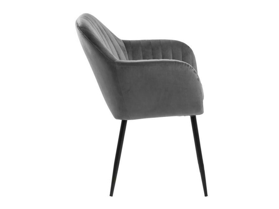 Jedilniški komplet Norsica 513 (Temno siva + Črna)