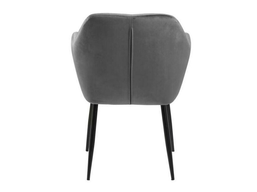 Jedilniški komplet Norsica 513 (Temno siva + Črna)