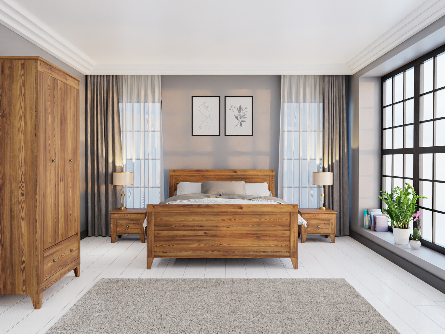 Komplet spalnic Lirmora 126