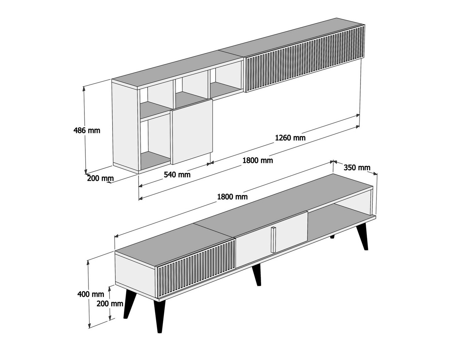 Dnevni prostor Mavbene 103 (Oreh)