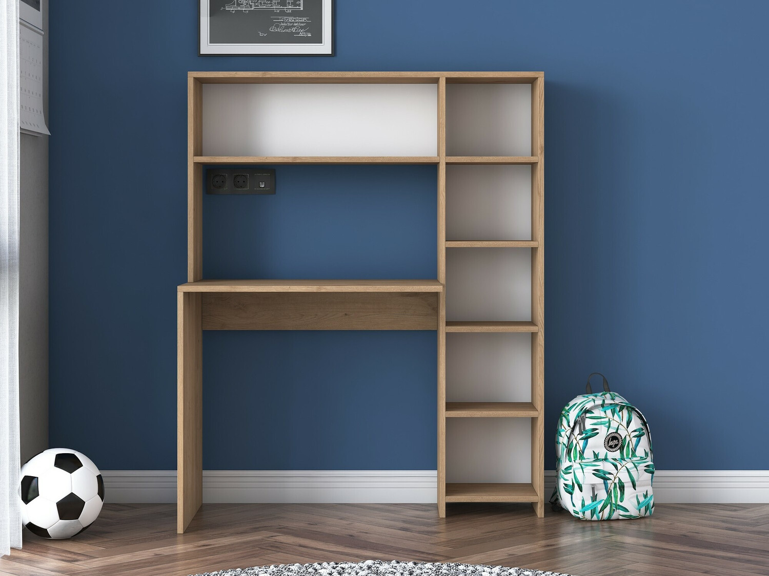 Pisalna miza Kailua 243 (Hrast)