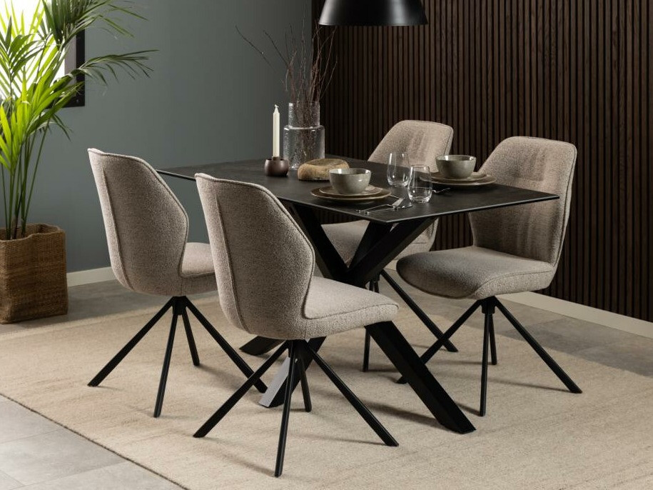 Stol Norsica 679 (Krema + Črna)