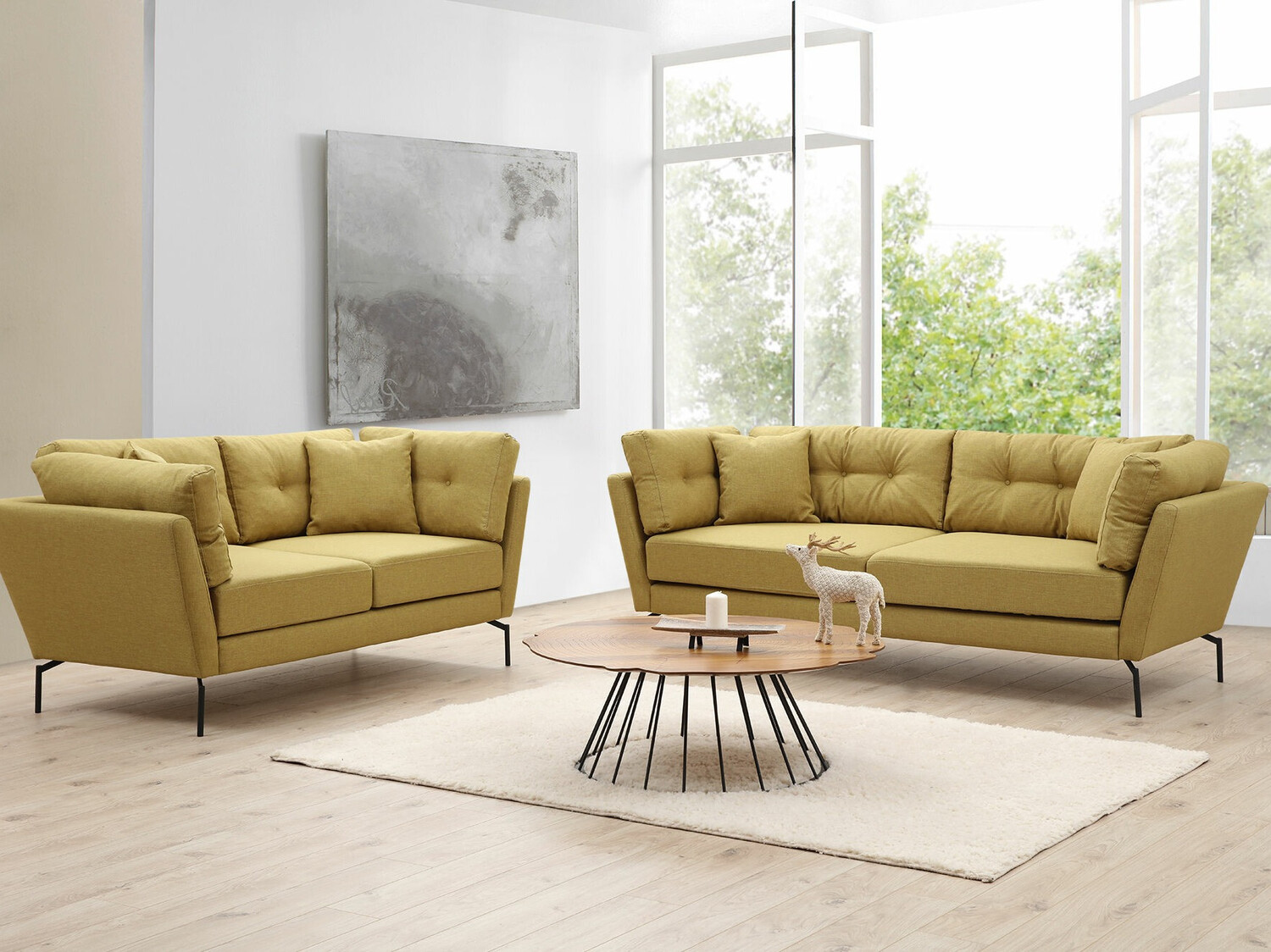 Kavč Altadena 186 (Rumena)