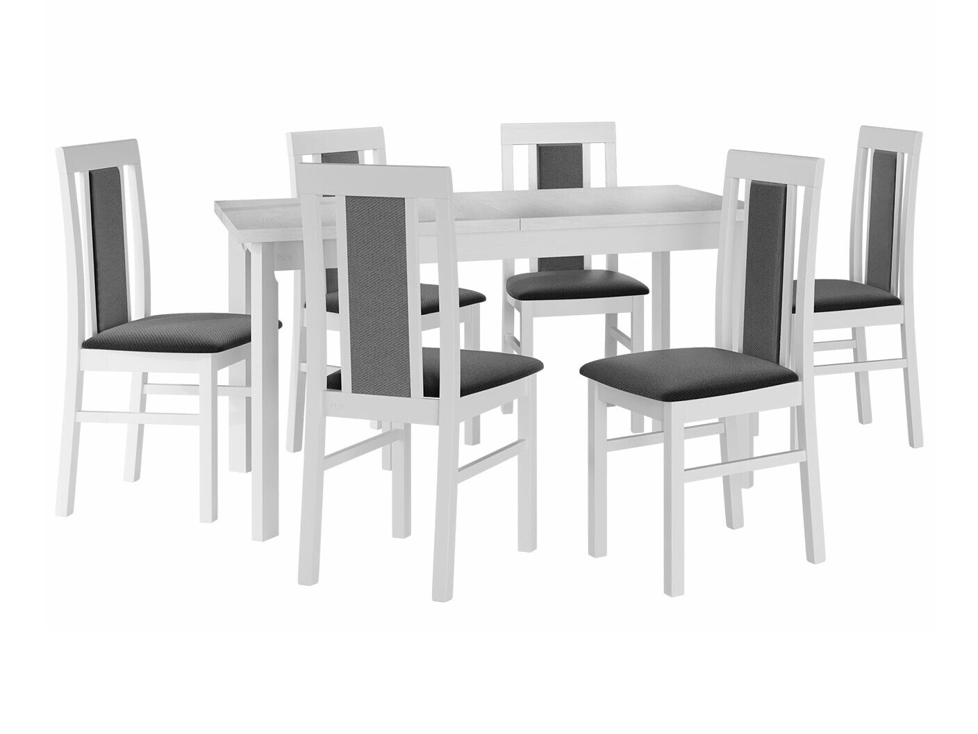 Jedilniški komplet Victorville 315 (Bela)