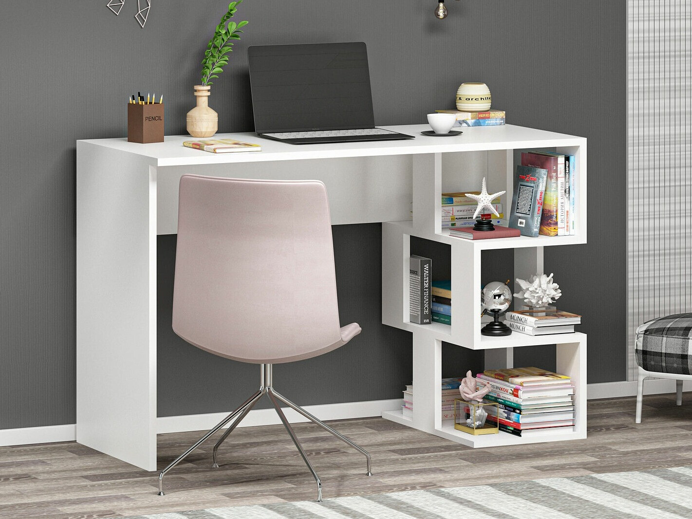 Pisalna miza Kailua 287 (Bela)