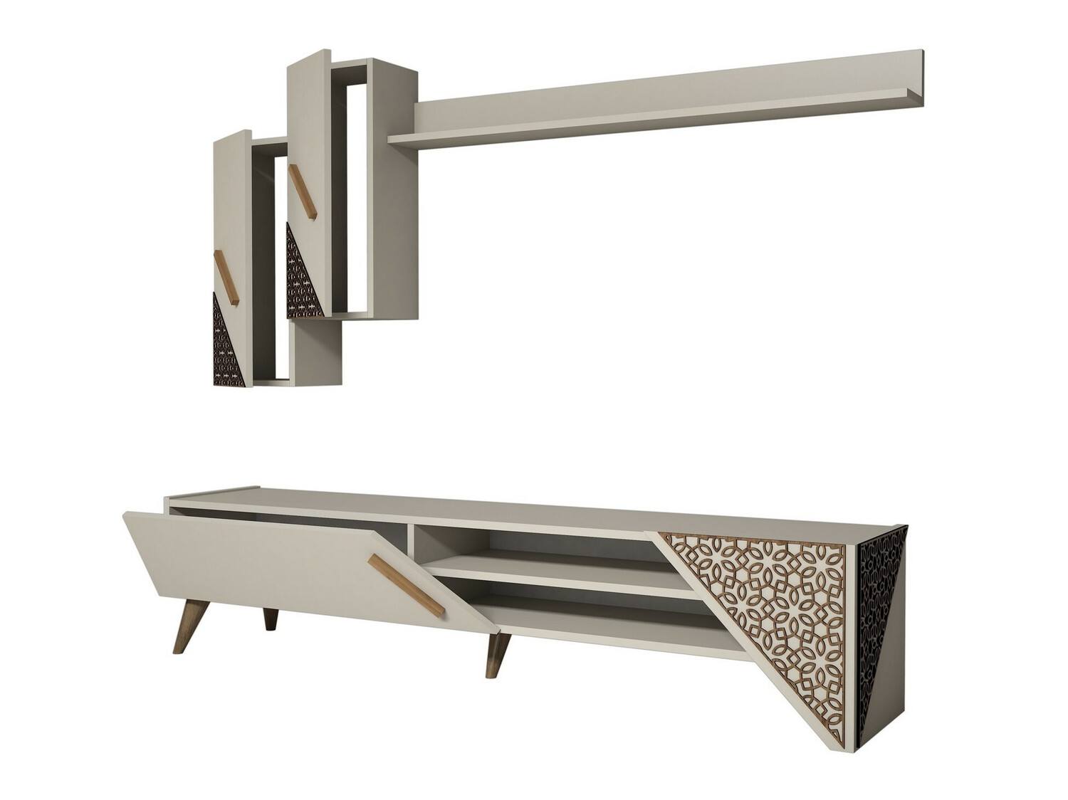 Komplet za dnevno sobo Kailua 1564 (Krema)