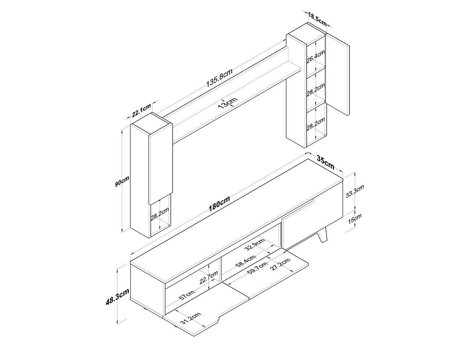 Dnevni prostor Kailua 1568 (Oreh)