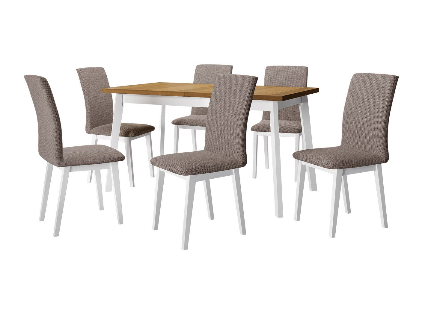 Jedilniški komplet Victorville 322 (Bela)