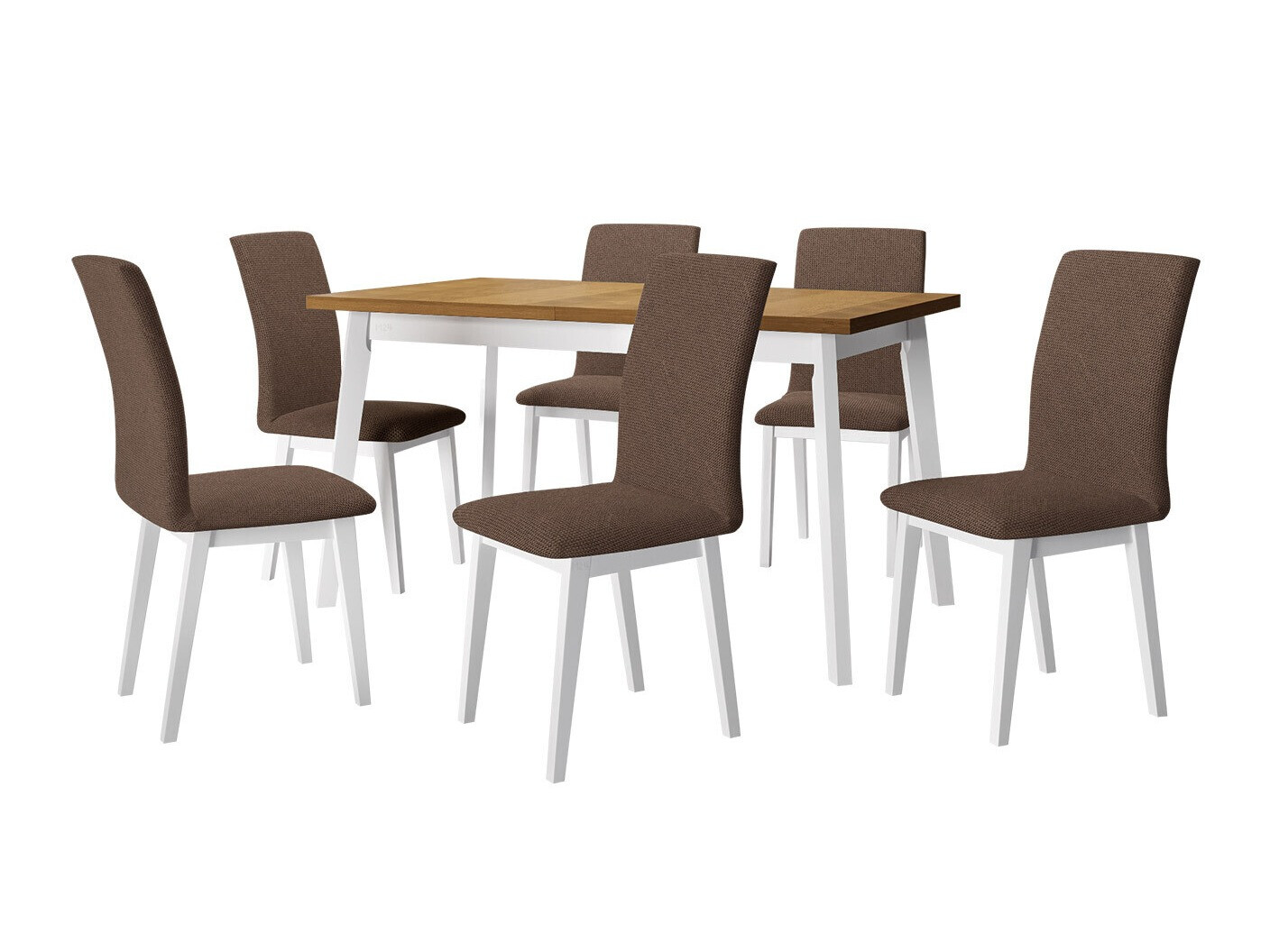 Jedilniški komplet Victorville 322 (Bela)