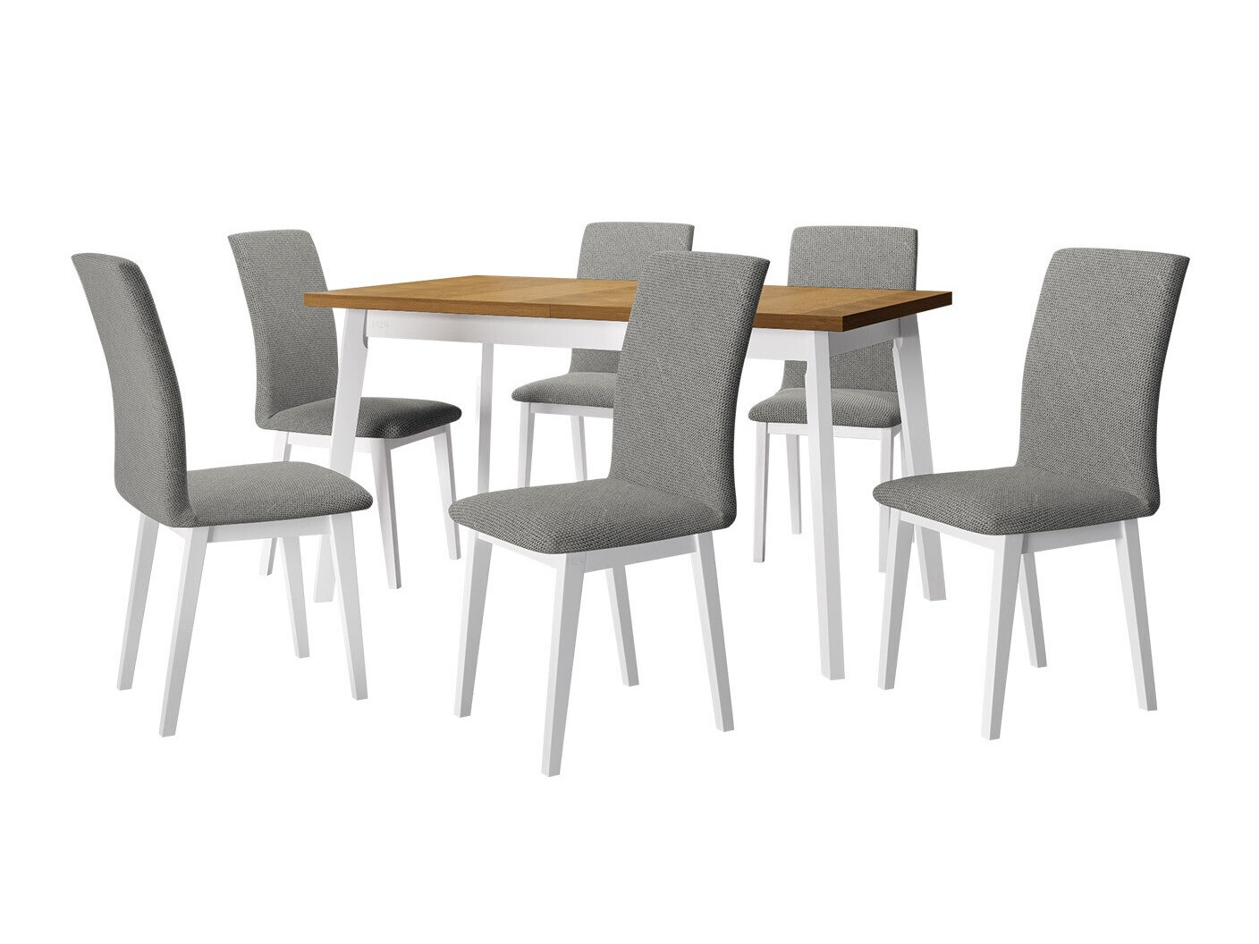 Jedilniški komplet Victorville 322 (Bela)