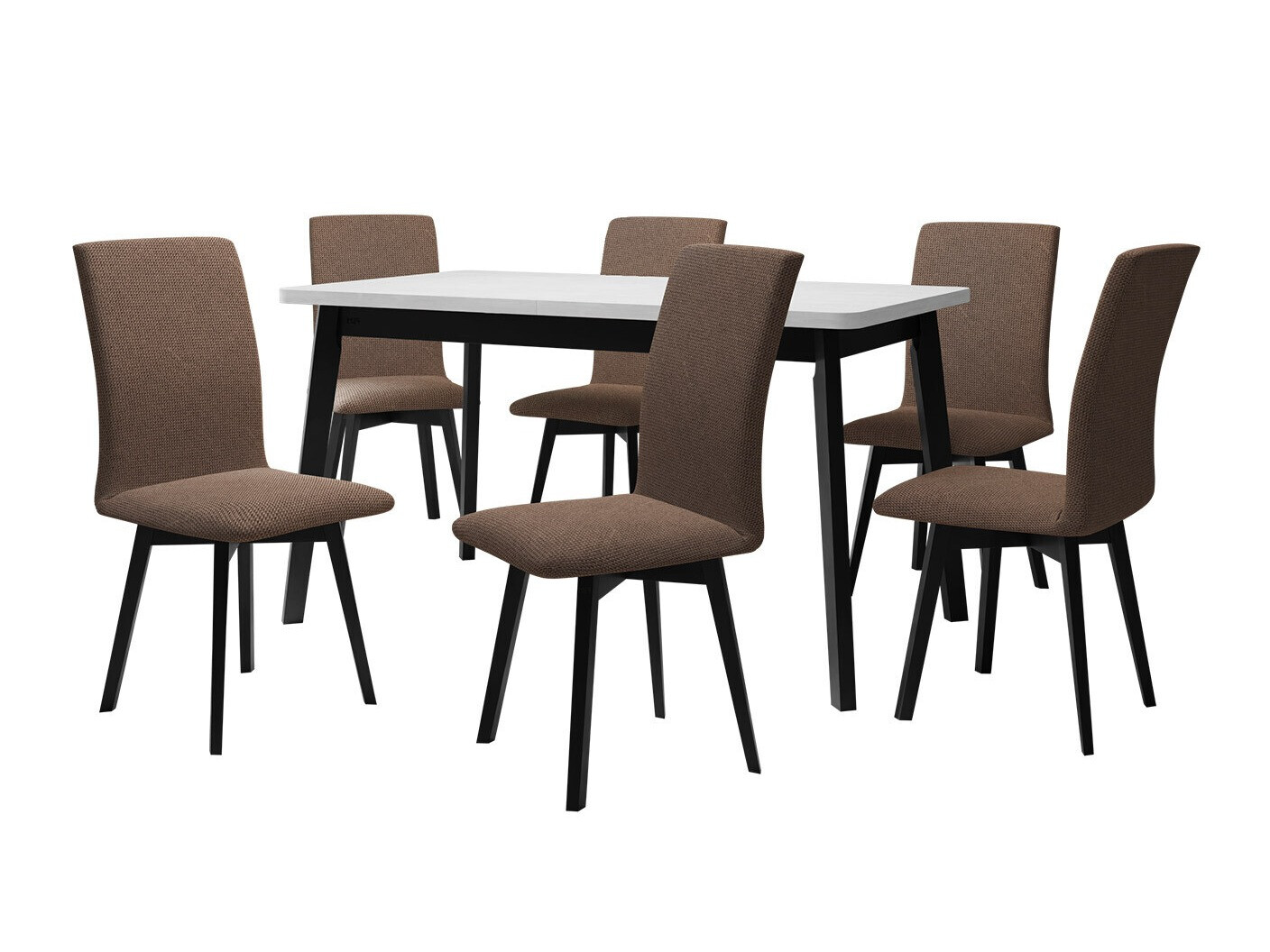 Jedilniški komplet Victorville 323 (Črna)