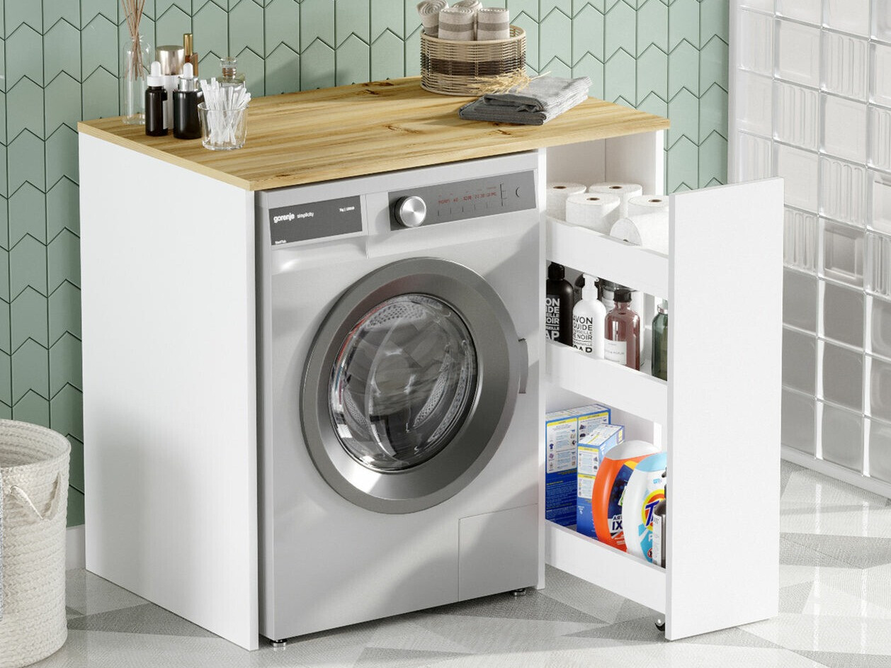 Kopalniški poličnik Kailua 339 (Bela + Hrast)