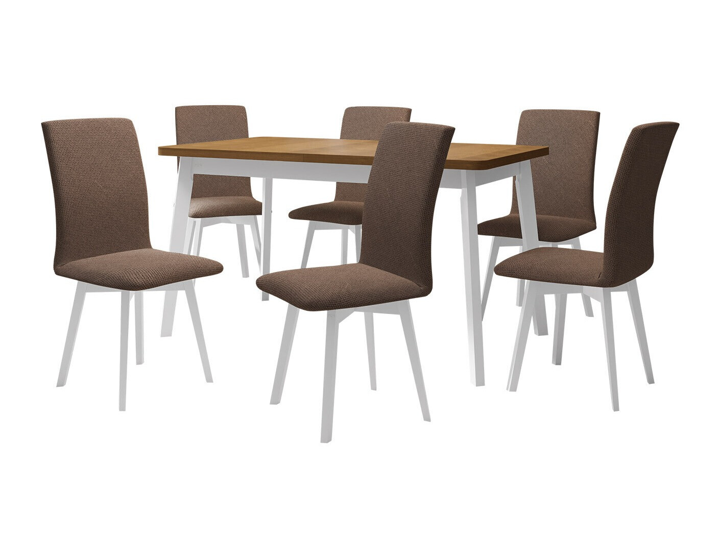 Jedilniški komplet Victorville 324 (Bela)